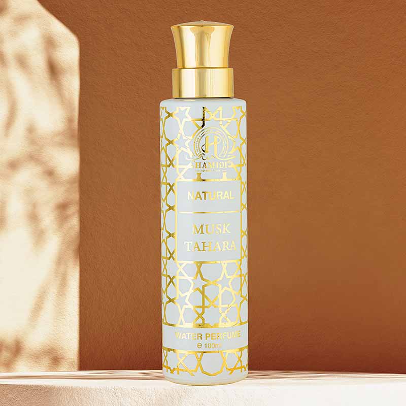 Musk tahara non alcoholic perfume 100 ml - natural collection by hamidi