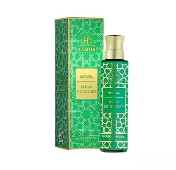 musk signature non alcoholic perfume 100 ml - natural collection by hamidi