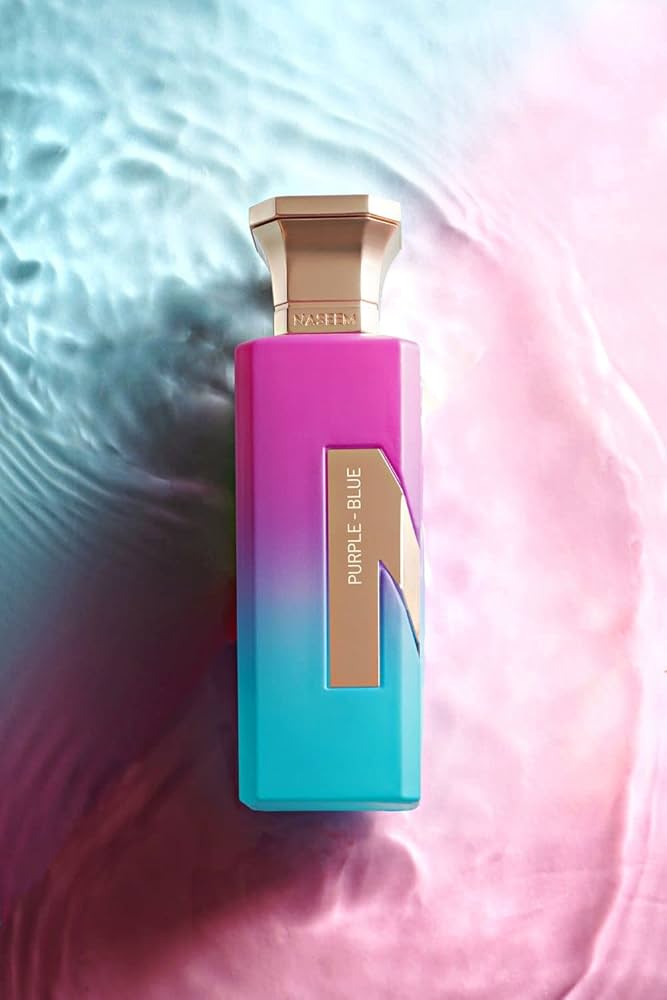 purple blue non alcoholic perfume 75 ml - n series collection by naseem