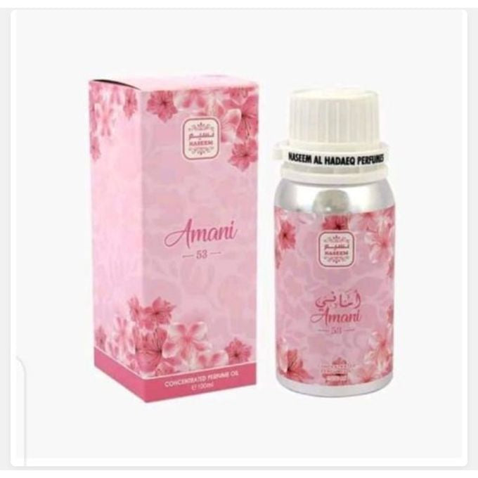 Naseem Amani Perfume Oil 100ml | Best Sweet Fruity Floral & Vanilla Perfume