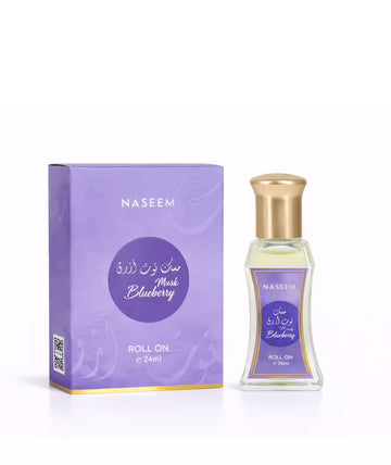 blue berry oil fragrance roll on 24 ml - by naseem