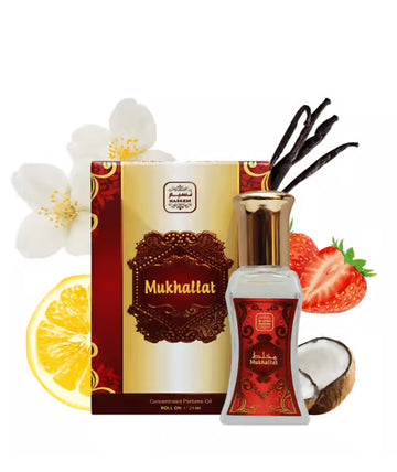 mukhallat oil fragrance roll on 24 ml - by naseem