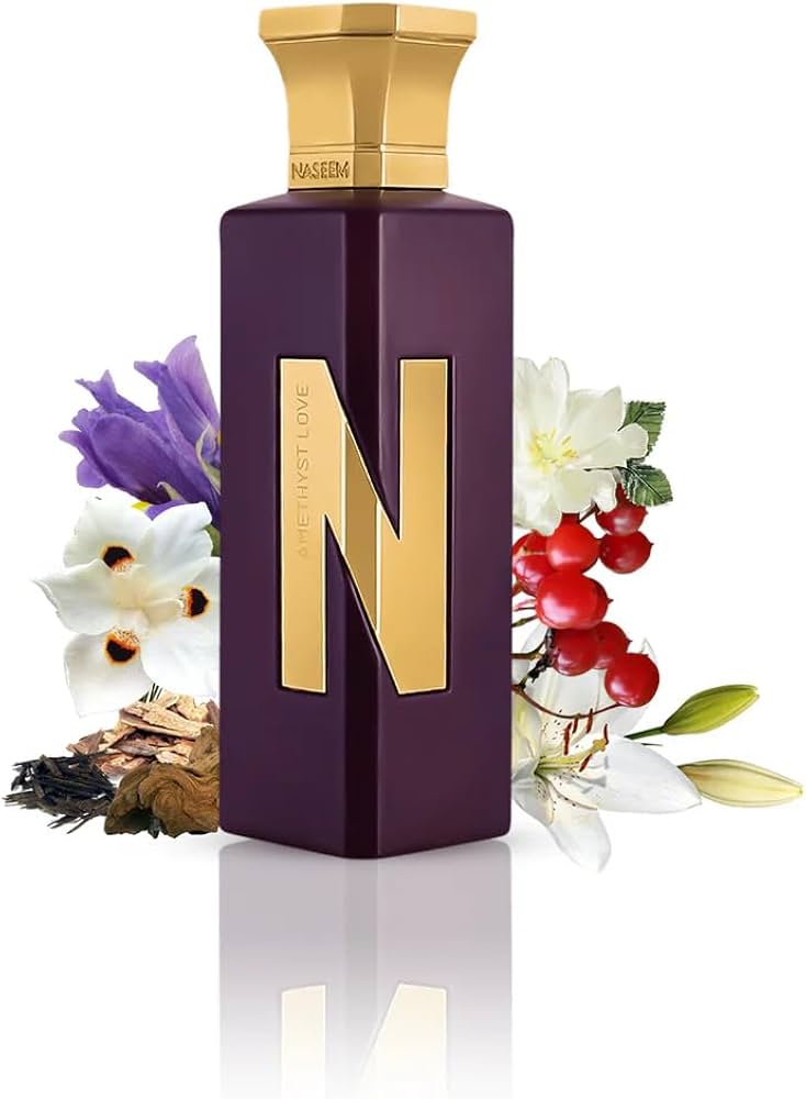 amethyst love non alcoholic perfume 75 ml - n series collection by naseem