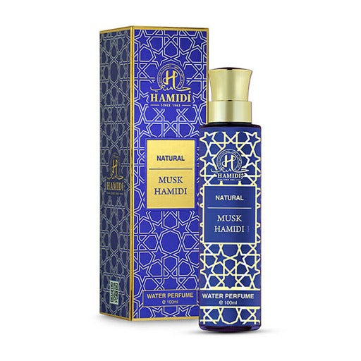 musk hamidi non alcoholic perfume 100 ml - natural collection by hamidi