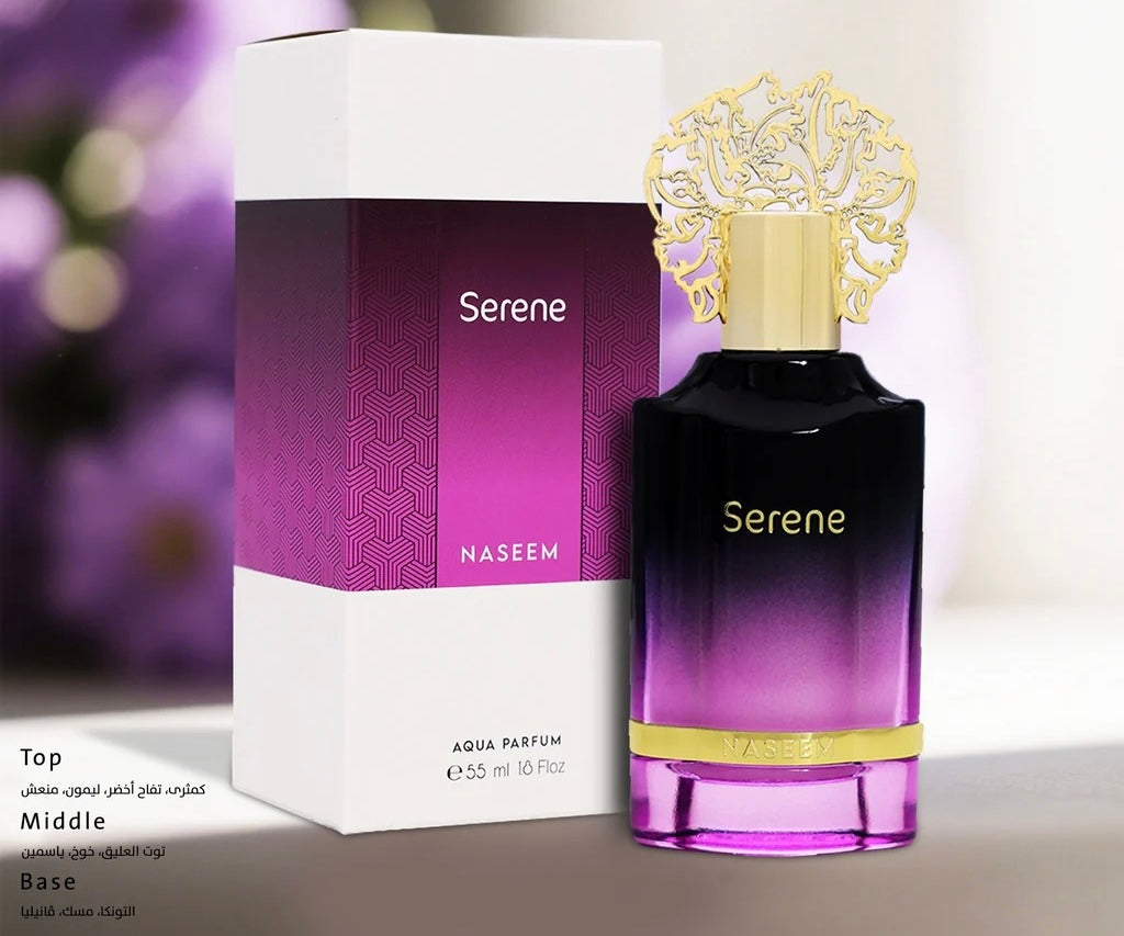 serene non alcoholic perfume 55 ml - luxe collection by naseem