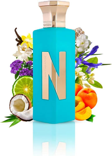 twin paradise non alcoholic perfume 75 ml - n series collection by naseem