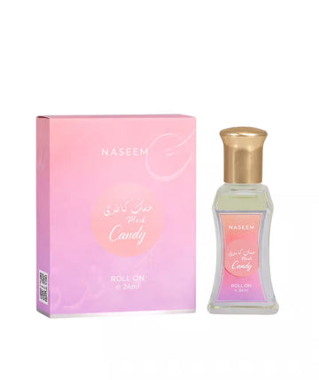 candy oil fragrance roll on 24 ml - by naseem