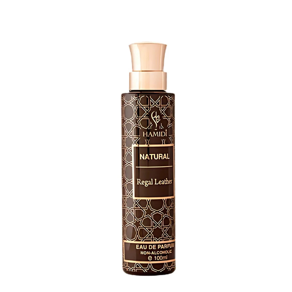 regal leaather non alcoholic perfume 100 ml - natural collection by hamidi
