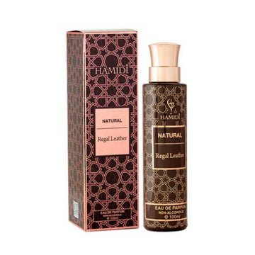 regal leaather non alcoholic perfume 100 ml - natural collection by hamidi