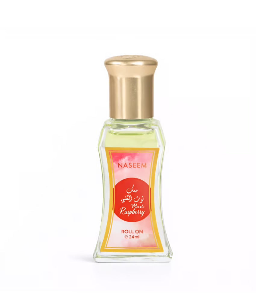 raspberry oil fragrance roll on 24 ml - by naseem