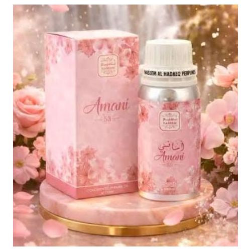 Naseem Amani Perfume Oil 100ml | Best Sweet Fruity Floral & Vanilla Perfume