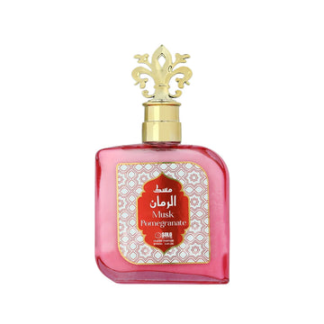 musk pomegranate non alcoholic perfume 100 ml - solo musk collection by hamidi
