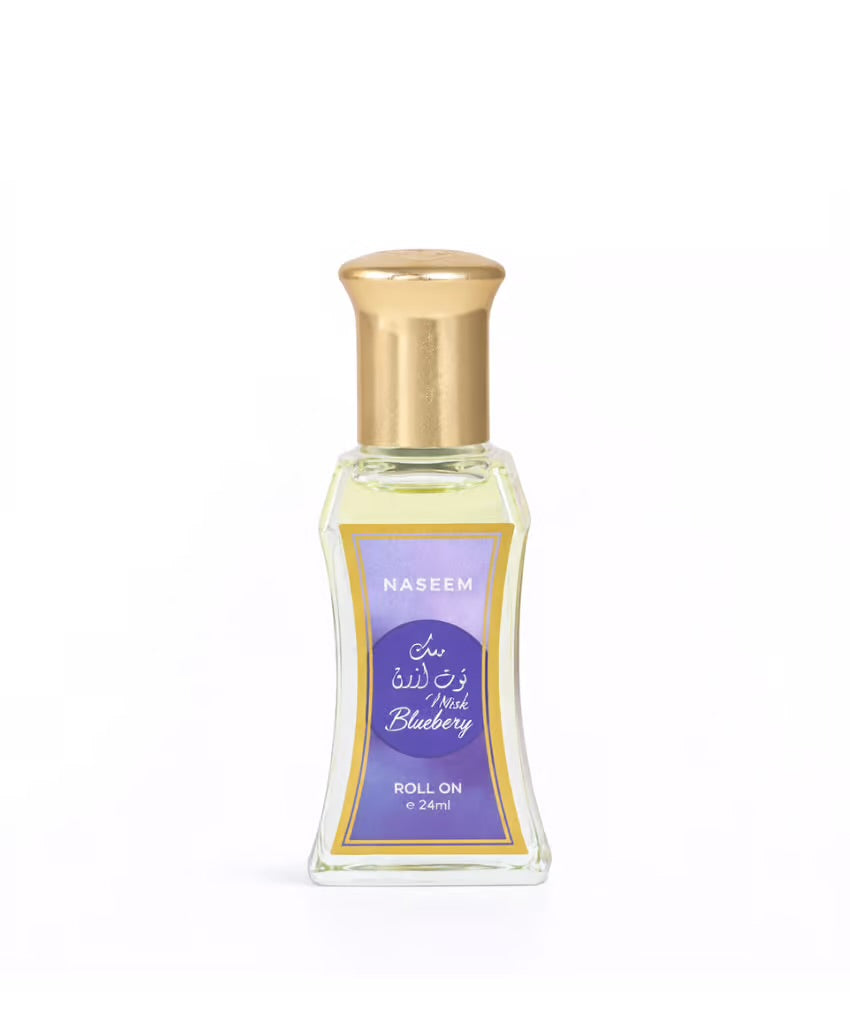 blue berry oil fragrance roll on 24 ml - by naseem