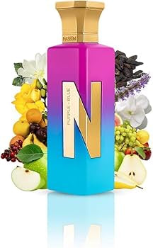 purple blue non alcoholic perfume 75 ml - n series collection by naseem