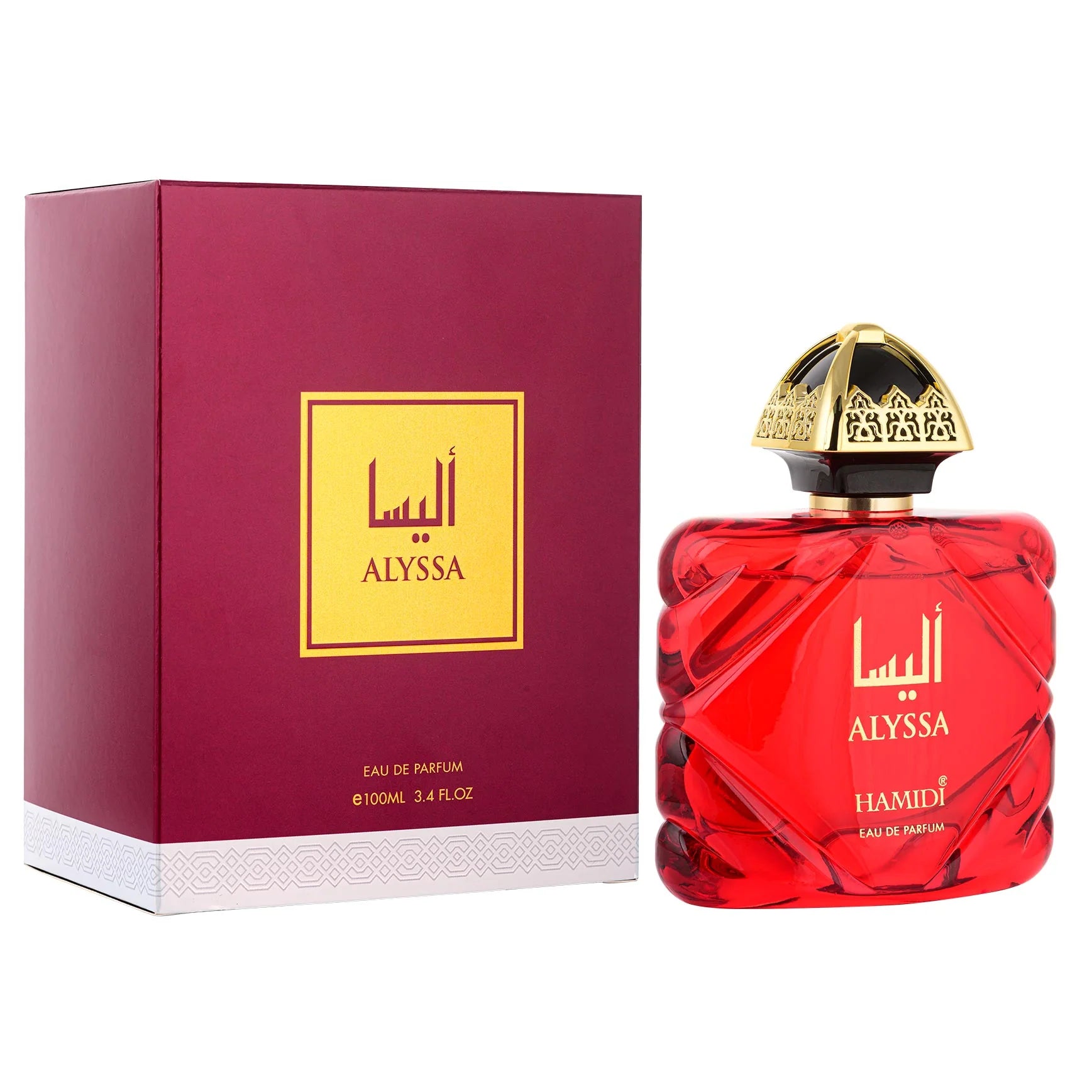 alyssa non alcoholic perfume 100 ml - octets collection by hamidi