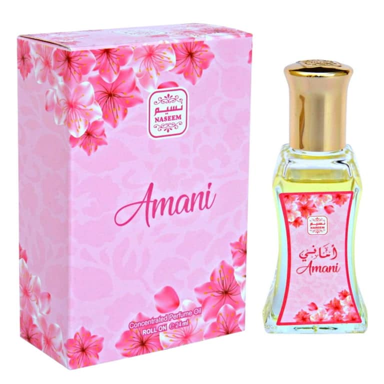 amani oil fragrance roll on 24 ml - by naseem