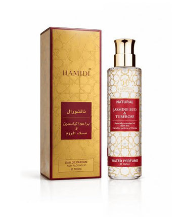 Jasmin Bud&Tuberose non alcoholic perfume 100 ml - natural collection by hamidi