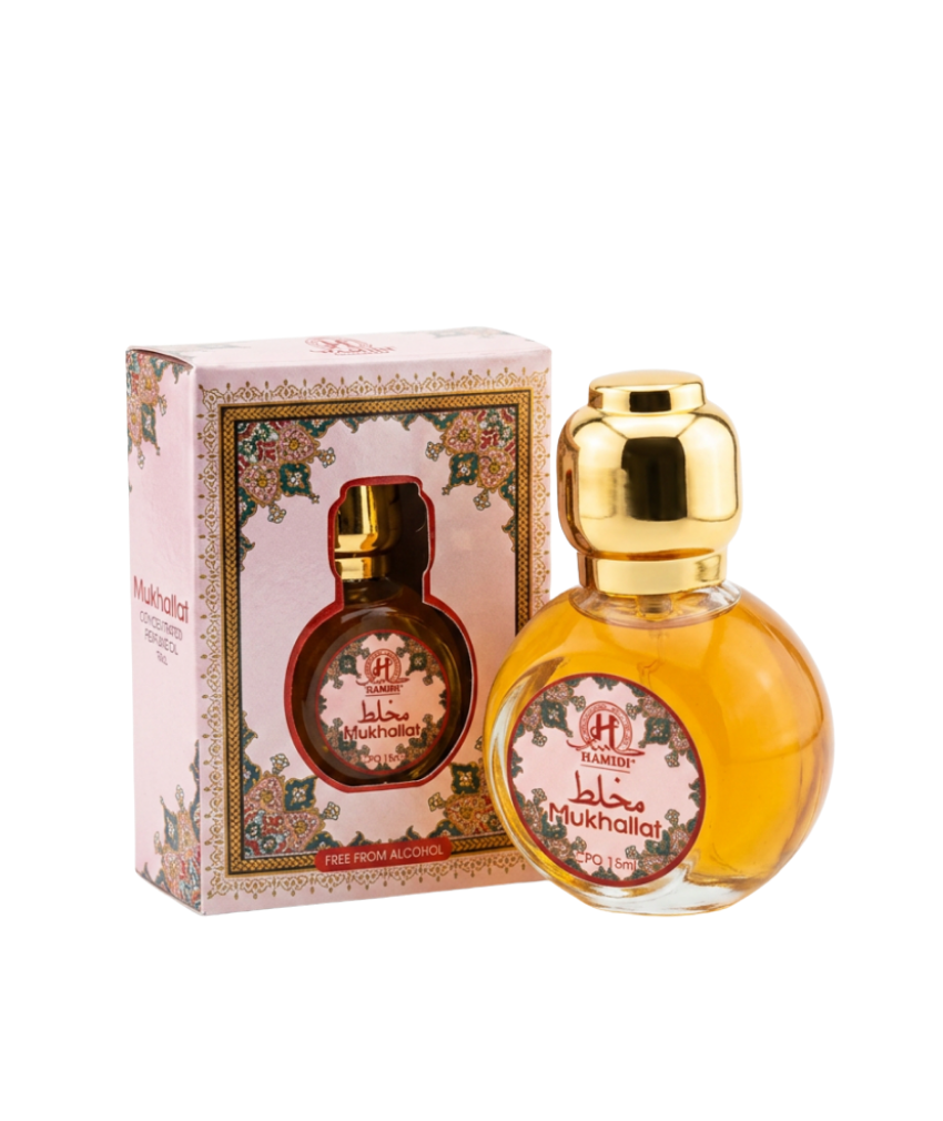 عطر مخلط الزيتي المركز للجنسين من حامدي 15 ملي
