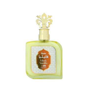 musk vanilia non alcoholic perfume 100 ml - solo musk collection by hamidi
