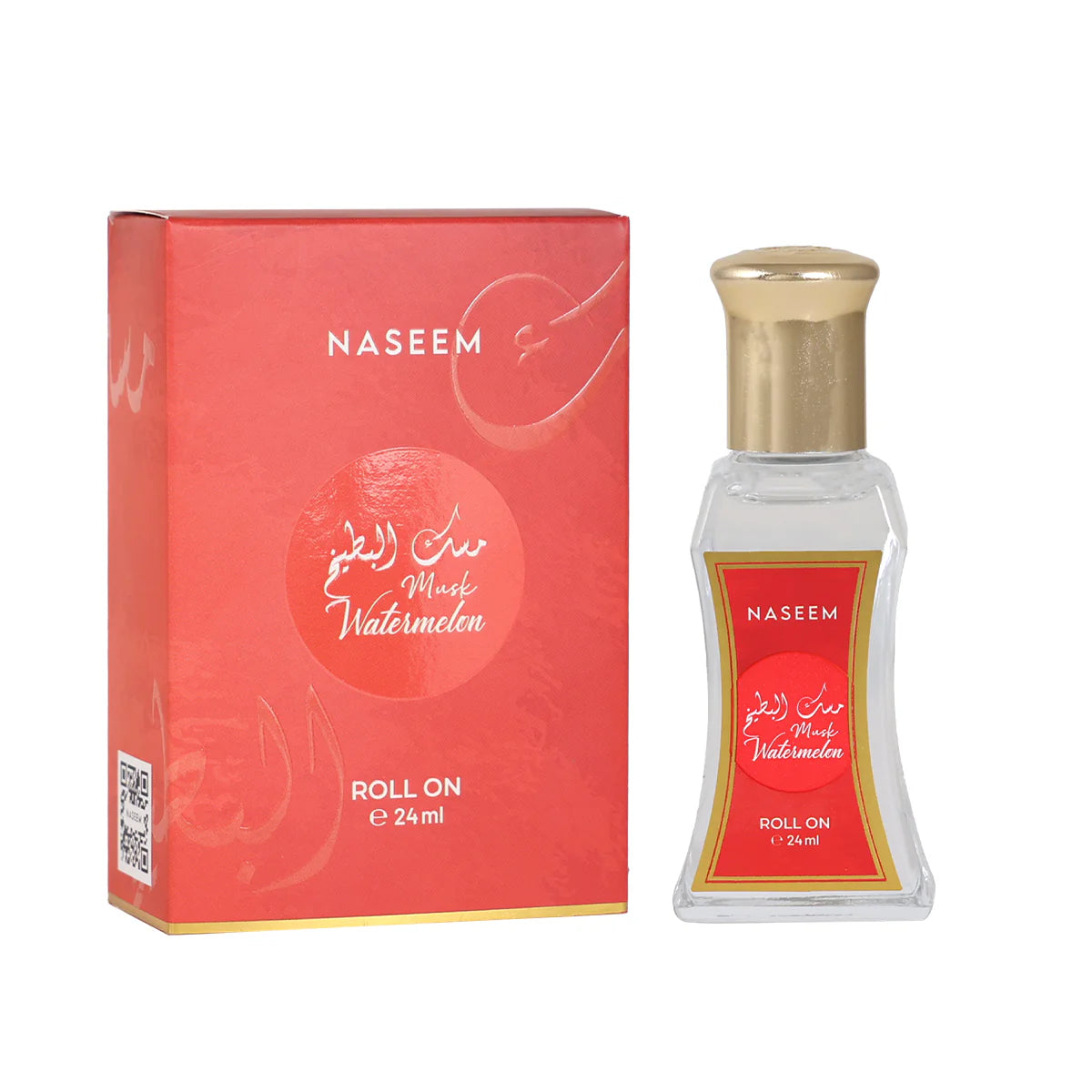 watermelon oil fragrance roll on 24 ml - by naseem