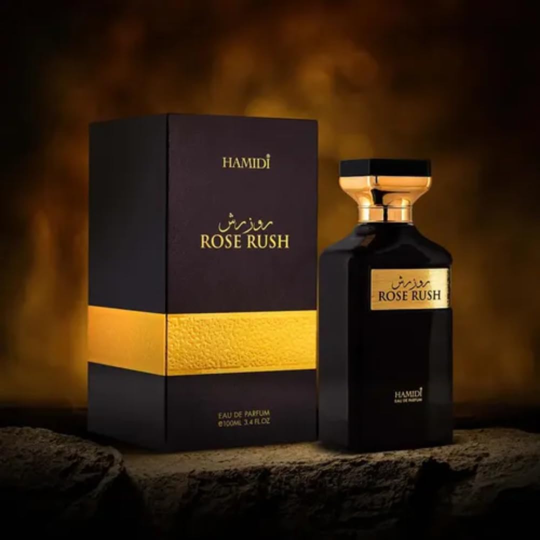rose rush non alcoholic perfume 100 ml - octets collection special by hamidi