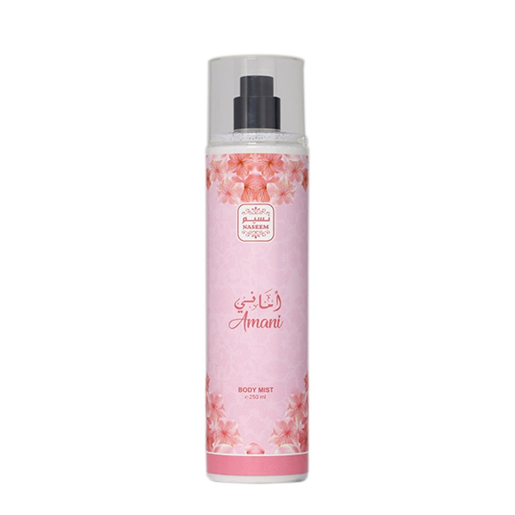 Amani Non Alcoholic Body & Hair Mist  250 ML -  By Naseem