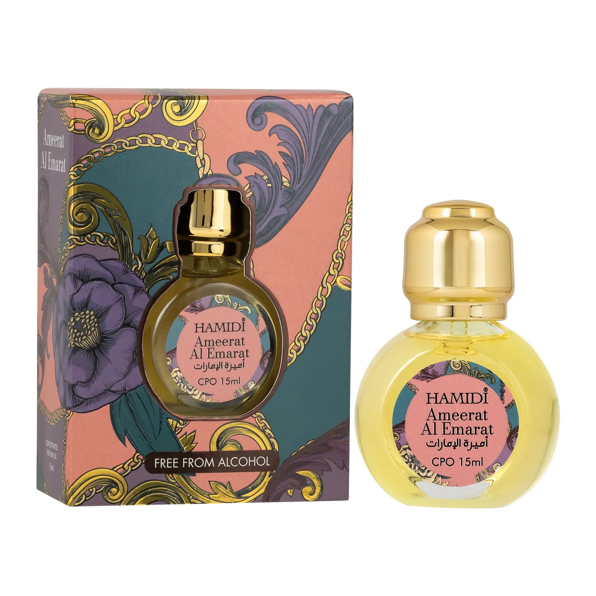 AMEERAT AL EMARAT Oil Fragrance Stick  15 ML - Round Collection By Hamidi
