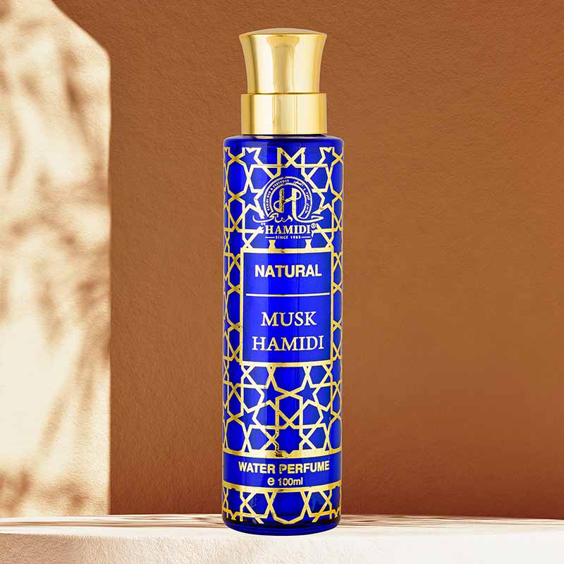 musk hamidi non alcoholic perfume 100 ml - natural collection by hamidi