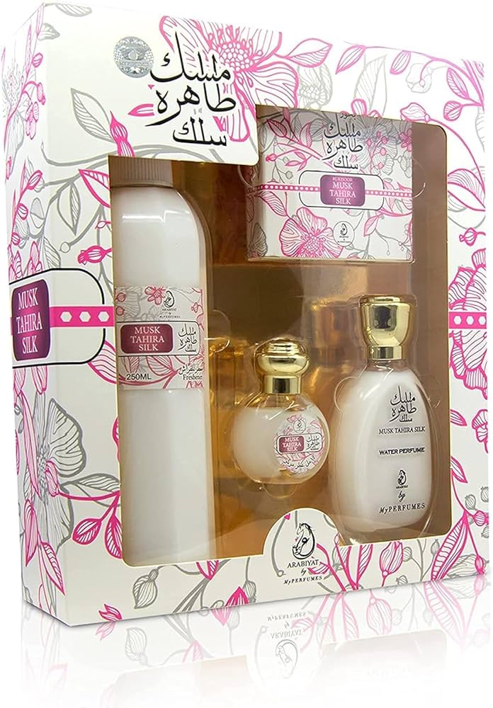 مجموعه مسك طاهره سلك من عربيات