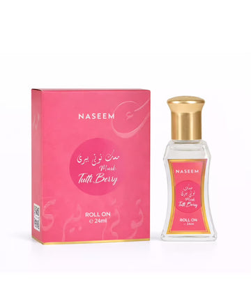 tutti berry oil fragrance roll on 24 ml - by naseem