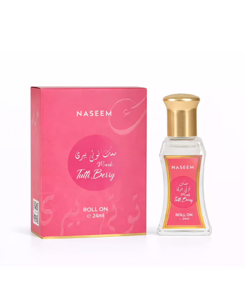 tutti berry oil fragrance roll on 24 ml - by naseem