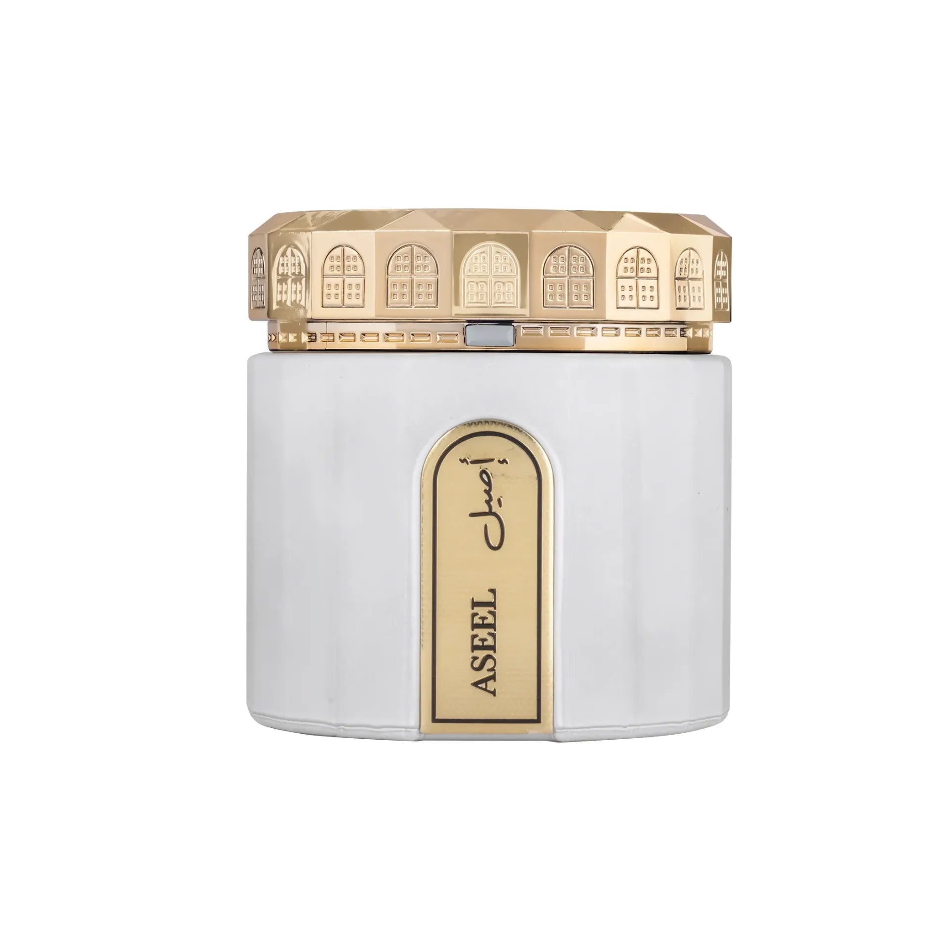 ASEEL Non Alcoholic Bakhoor Muattar  50 GM - Golden Collection By Hamidi
