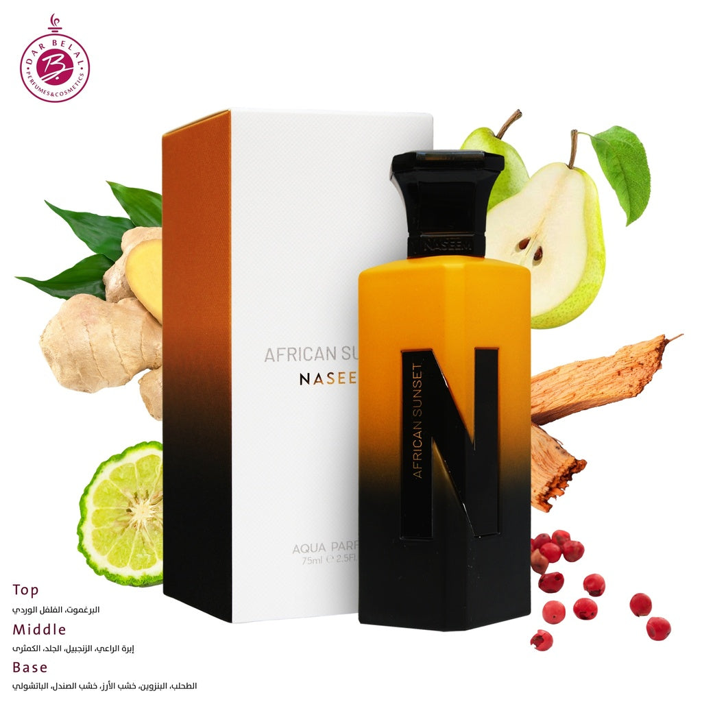 African Sunset Non Alcoholic Perfume  75 ML - N Series Collection By Naseem