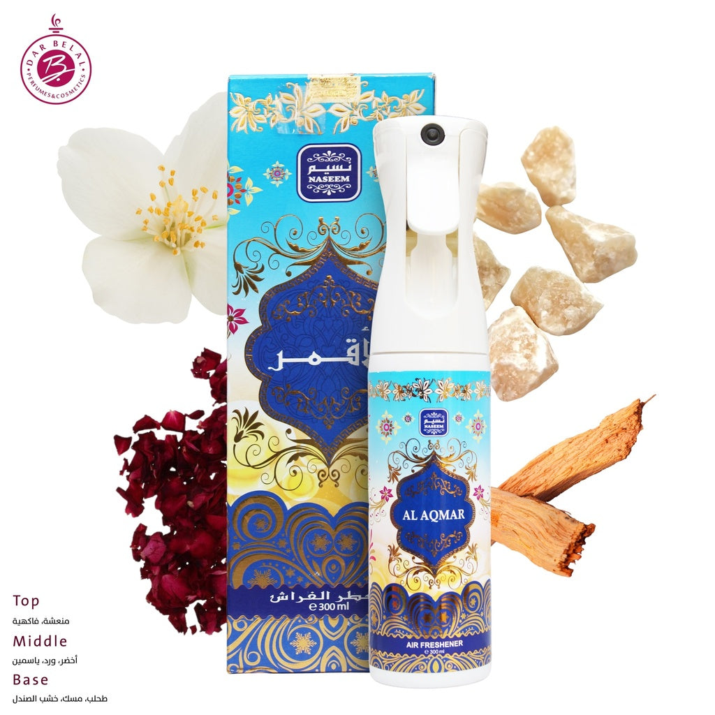 Al Aqmar Non Alcoholic Home Freshener  300 ML - Mechanism Collection By Naseem
