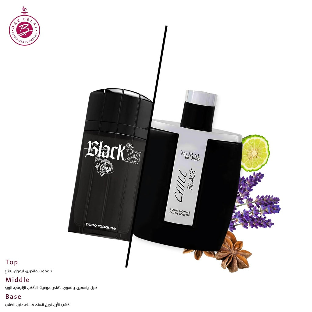 TESTER Chill Black Perfume Tester  100 ML -  By Mural De Ruitz