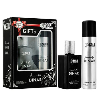 DINAR Non Alcoholic Gift Set  2 PCS - Solo Collection By Hamidi