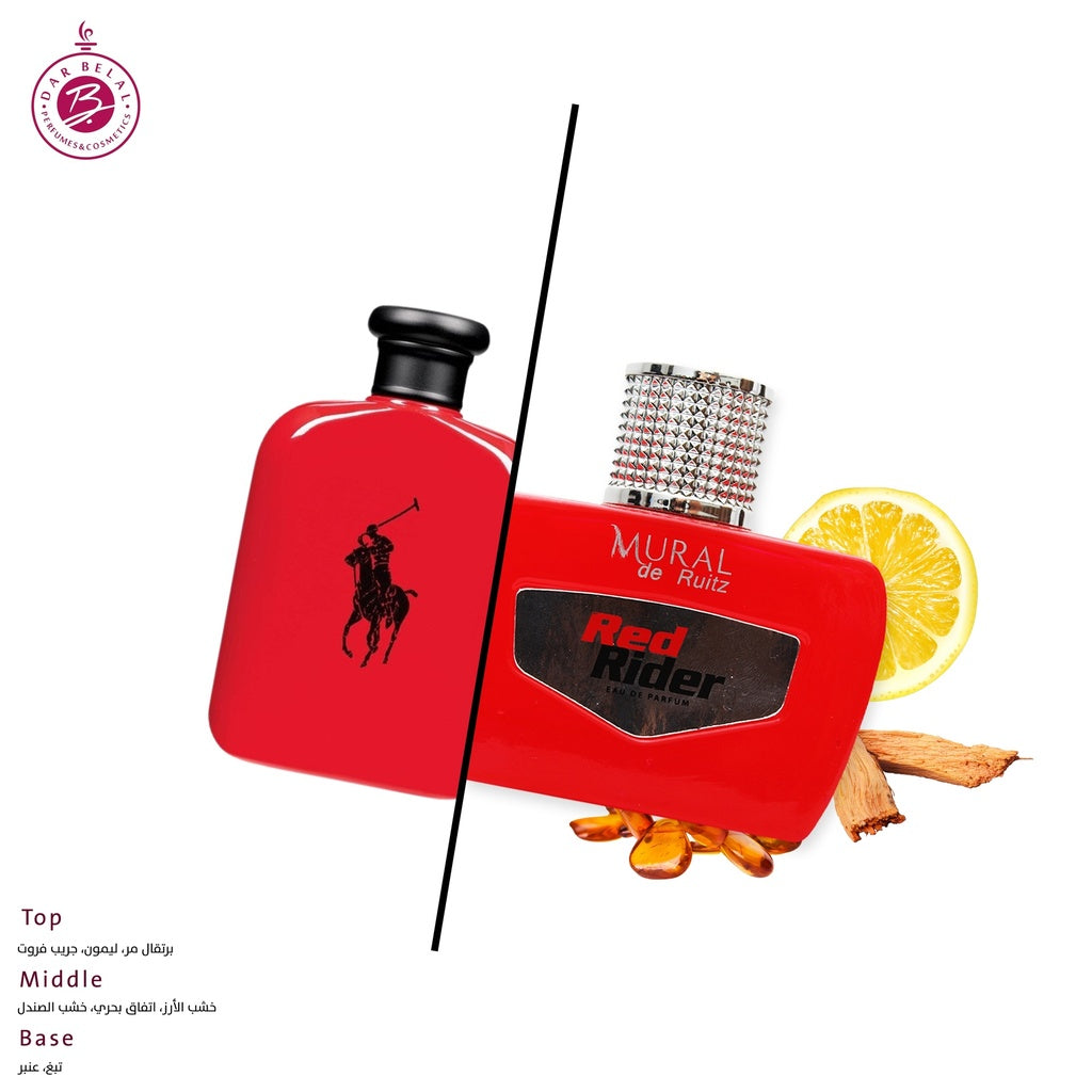 Red Rider Perfume  100 ML -  By Mural De Ruitz