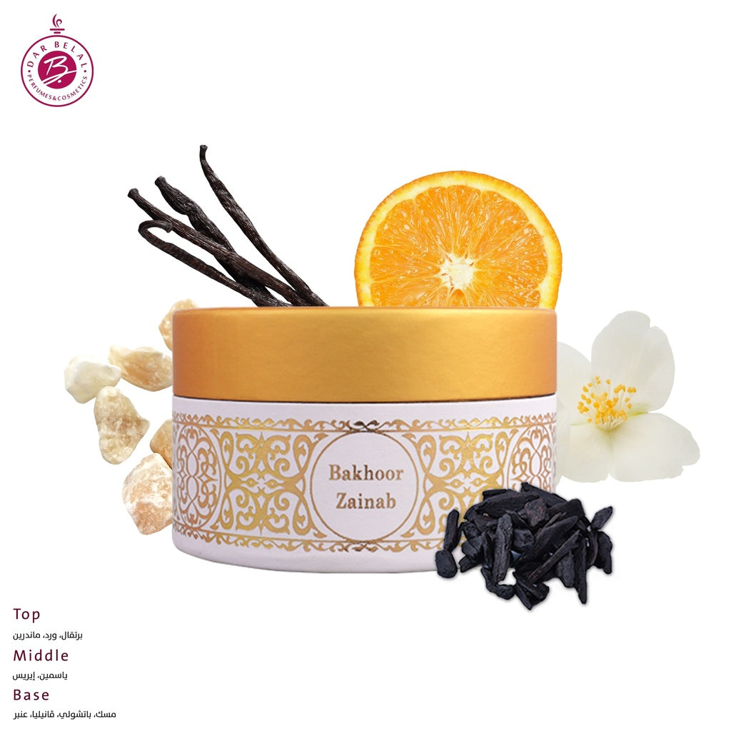 Zainab Non Alcoholic Bakhoor Muattar  20 GM - Special Package Collection By Naseem