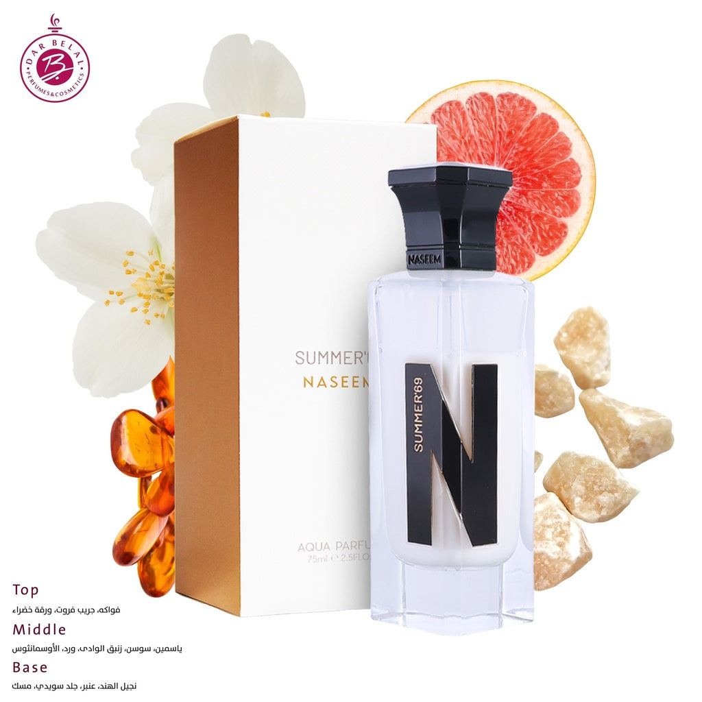 Summer 69 Non Alcoholic Perfume  75 ML - N Series Collection Special By Naseem