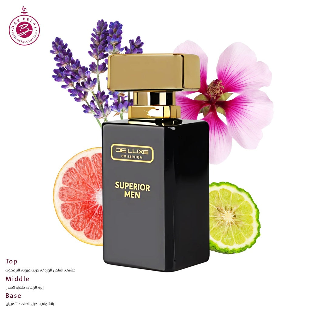 Superior Men Non Alcoholic Perfume  50 ML - Deluxe Collection By Hamidi