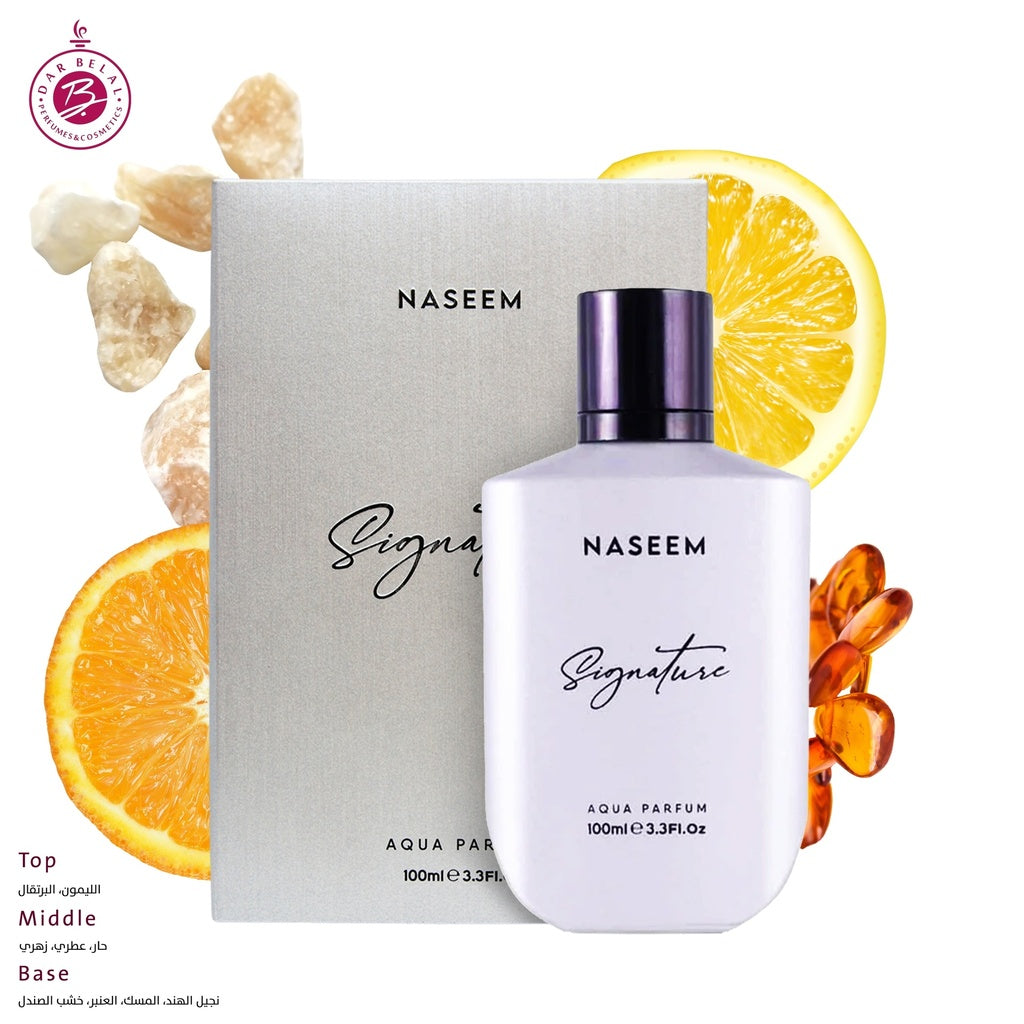 Signature Silver Non Alcoholic Perfume  100 ML - Luxury Collection By Naseem