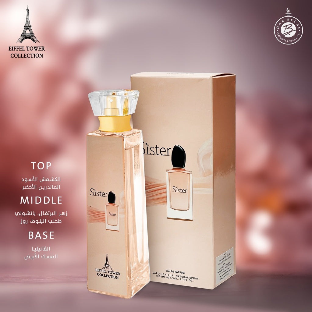 SISTER PINK  Perfume  100 ML - Eiffel Tower Bottle Collection By Eiffel Tower