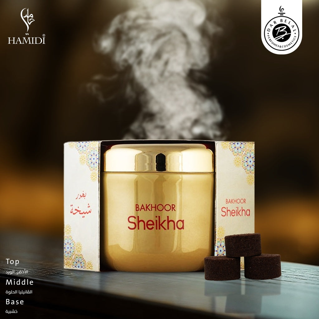 Sheikha Non Alcoholic Bakhoor Tablets  70 GM -  By Hamidi