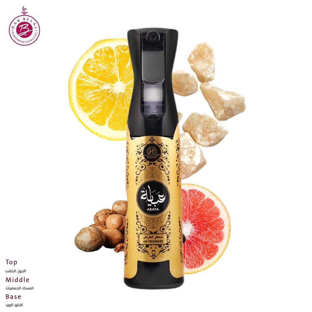 Abaya Non Alcoholic Home Freshener  320 ML - Mechanism Collection By Hamidi