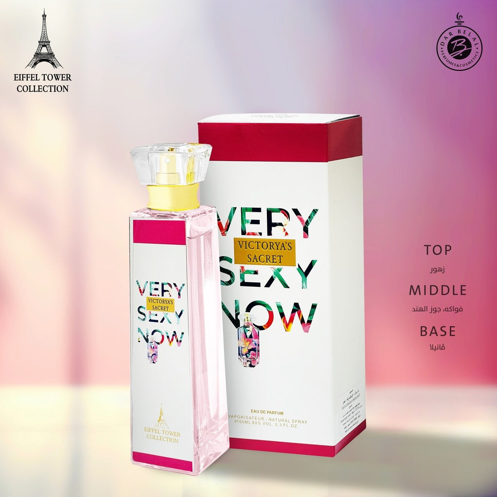 VERY SEXY NOW VICTORIA'S SACRET  Perfume  100 ML - Eiffel Tower Bottle Collection By Eiffel Tower