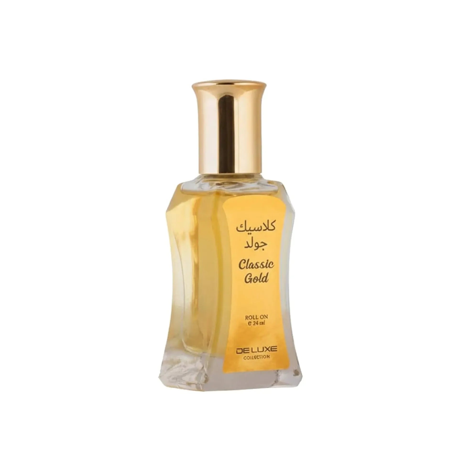 CLASSIC GOLD Oil Fragrance Roll On  24 ML - Deluxe Collection By Hamidi