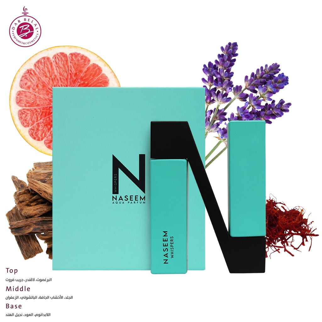 Whispers Non Alcoholic Perfume  60 ML - N Dual Bottle Collection By Naseem