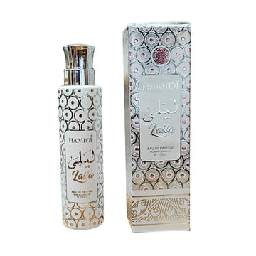 laila non alcoholic perfume 100 ml - natural collection by hamidi