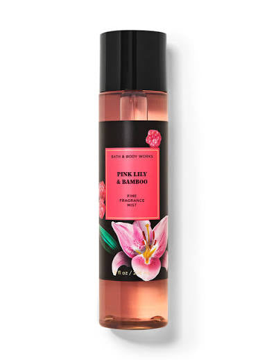 Bath & Body Works PINK LILY & BAMBOO Body MIST For Women 236 ML