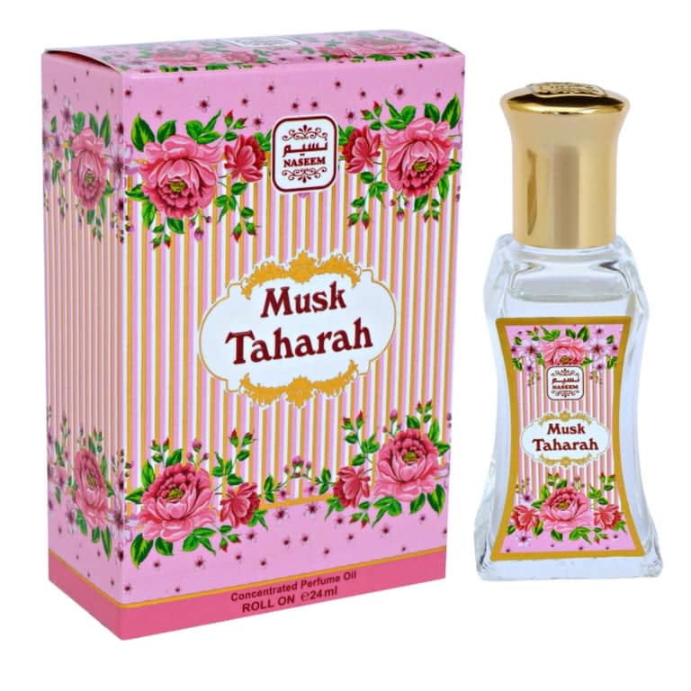 musk tahara oil fragrance roll on 24 ml - by naseem